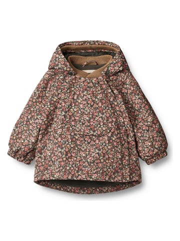 Wheat Winterjacke "Sascha" in Dunkelbraun/ Rosa