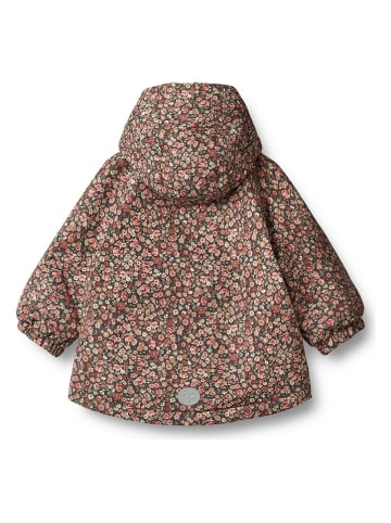 Wheat Winterjacke "Sascha" in Dunkelbraun/ Rosa