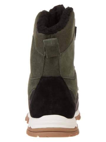 Lurchi Leder-Boots "Laurin Tex" in Khaki/ Schwarz