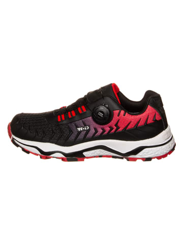 Lurchi Sneakers "Lance Tex" in Schwarz/ Rot