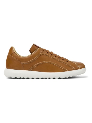 Camper Leder-Sneakers in Hellbraun