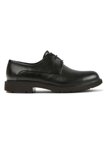 Camper Leren veterschoenen zwart