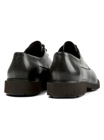 Camper Leren veterschoenen zwart