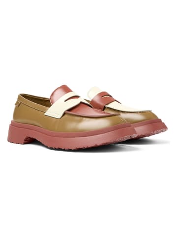 Camper Leder-Mokassins in Bunt