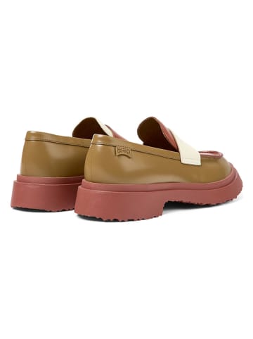 Camper Leder-Mokassins in Bunt