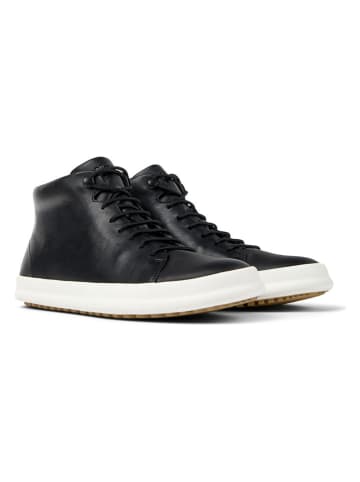 Camper Leder-Boots in Schwarz