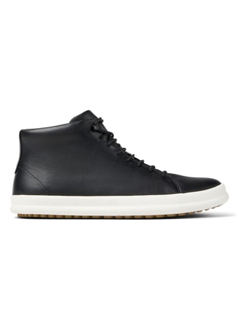 Camper Leder-Boots in Schwarz