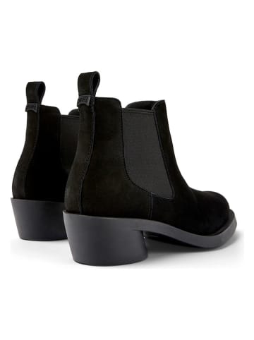 Camper Leren chelseaboots zwart