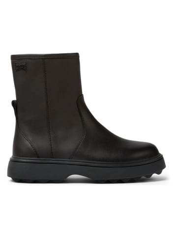 Camper Leren boots zwart
