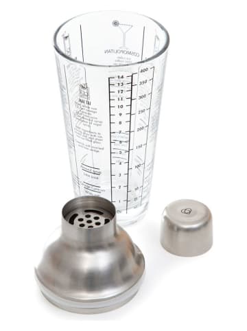 Homla Cocktailshaker ''Alcole'' zilverkleurig - 400 ml