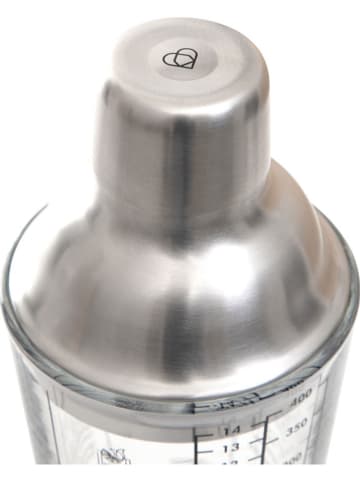 Homla Cocktailshaker ''Alcole'' zilverkleurig - 400 ml
