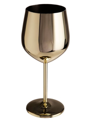 Homla Kieliszek "Alcole" w kolorze złotym do wina - 500 ml