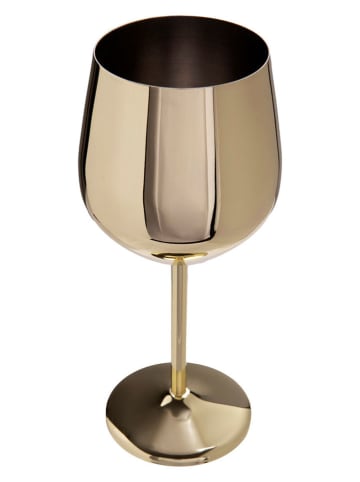 Homla Kieliszek "Alcole" w kolorze złotym do wina - 500 ml