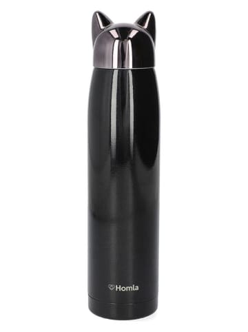 Homla Isoleerfles ''Foxy'' zwart - 320 ml