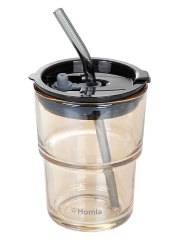 Homla Kubek "Embo Colour" w kolorze beżowym - 350 ml