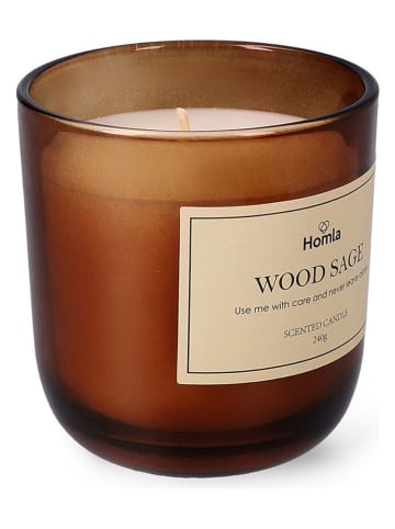 Homla Duftkerze ''Verde'' in Hellbraun - 240 g