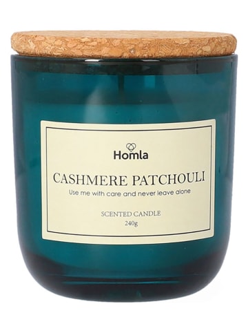 Homla Duftkerze ''Verde'' in Blau - 240 g
