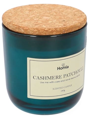 Homla Duftkerze ''Verde'' in Blau - 240 g