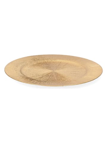 Homla Dekoteller ''Raggi'' in Gold - Ø 33 cm