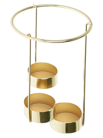 Homla Windlicht ''Galia'' beige - (H)20 x Ø 15 cm