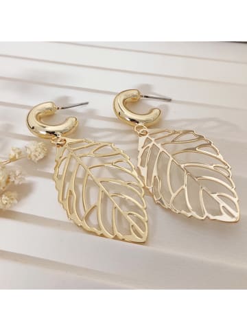Luja Bijoux Pozłacane kolczyki-wkrętki