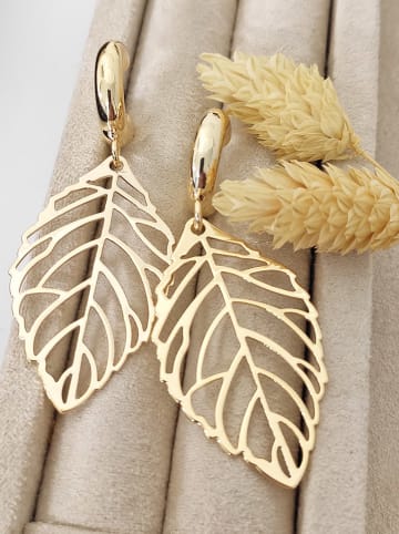 Nakkash Pozłacane kolczyki-wkrętki