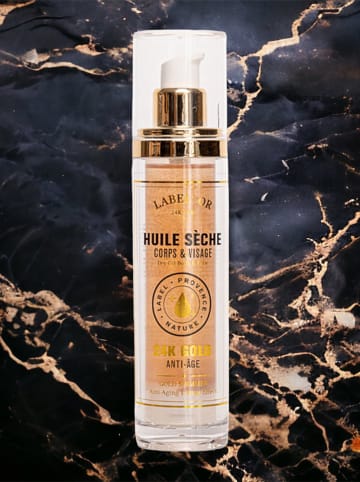 Label Provence Nature Trockenöl "24k Gold", 50 ml