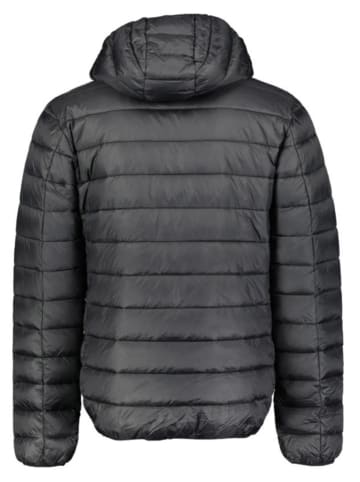Geographical Norway Doorgestikte jas zwart