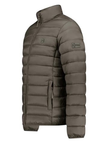 Geographical Norway Kurtka pikowana w kolorze khaki
