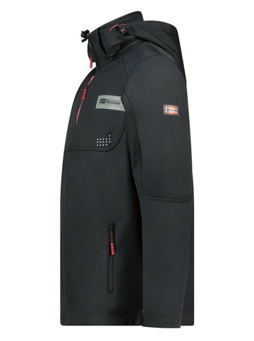 Geographical Norway Softshelljacke in Schwarz