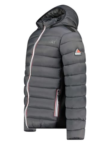 Geographical Norway Steppjacke in Grau