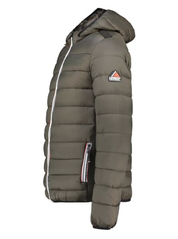 Geographical Norway Steppjacke in Khaki