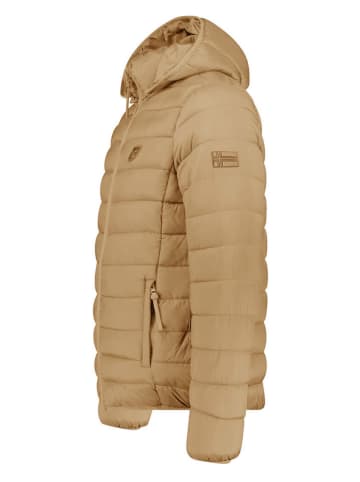 Geographical Norway Kurtka pikowana w kolorze jasnobrązowym