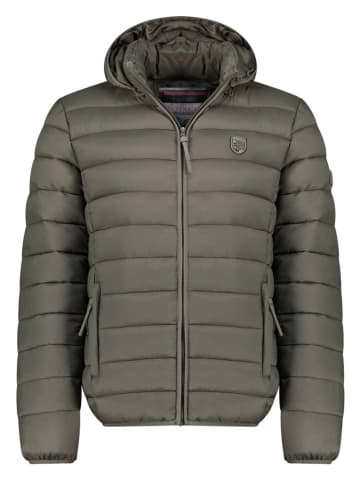 Geographical Norway Doorgestikte jas kaki