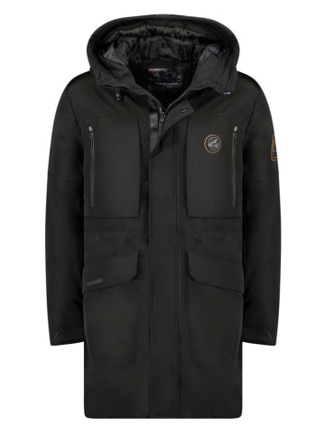 Geographical Norway Parka in Schwarz
