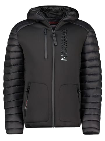 Geographical Norway Steppjacke in Schwarz