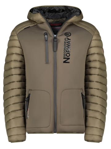 Geographical Norway Steppjacke in Khaki