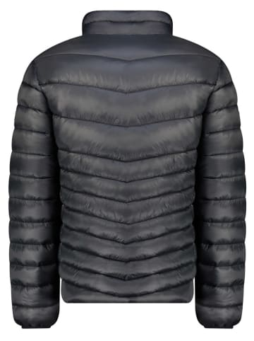 Geographical Norway Doorgestikte jas zwart