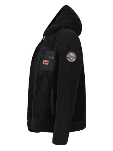Geographical Norway Kurtka polarowa w kolorze czarnym