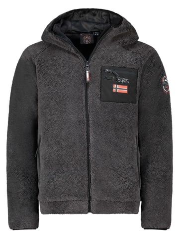 Geographical Norway Kurtka polarowa w kolorze antracytowym