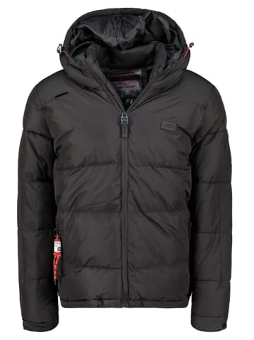Geographical Norway Kurtka pikowana w kolorze czarnym