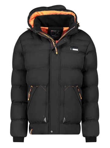 Geographical Norway Winterjacke in Schwarz