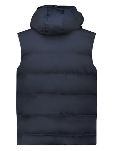 Geographical Norway Doorgestikte bodywarmer donkerblauw