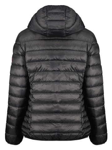 Geographical Norway Doorgestikte jas zwart