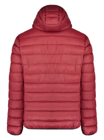 Geographical Norway Doorgestikte jas rood