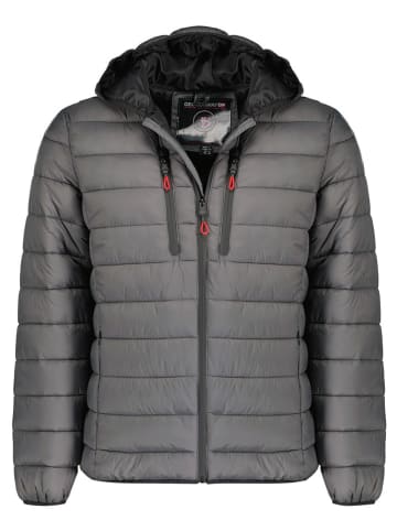 Geographical Norway Doorgestikte jas grijs