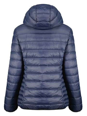 Geographical Norway Doorgestikte jas donkerblauw