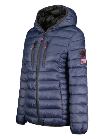 Geographical Norway Steppjacke in Dunkelblau