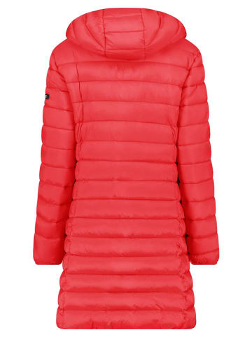 Geographical Norway Doorgestikte mantel "Atikolor" rood