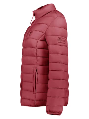 Geographical Norway Kurtka pikowana "Atikotal" w kolorze bordowym